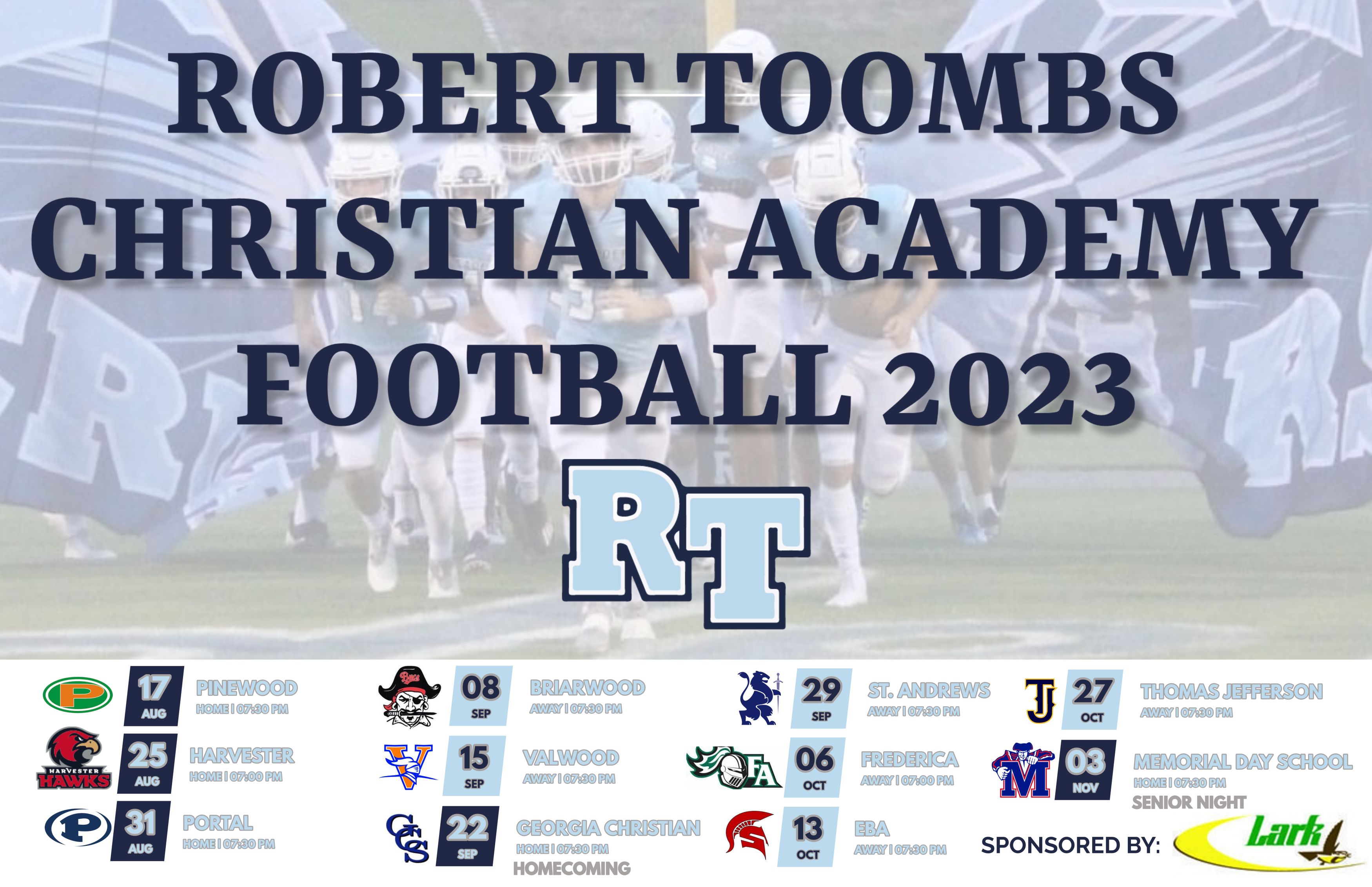 Football - Robert Toombs Christian Academy